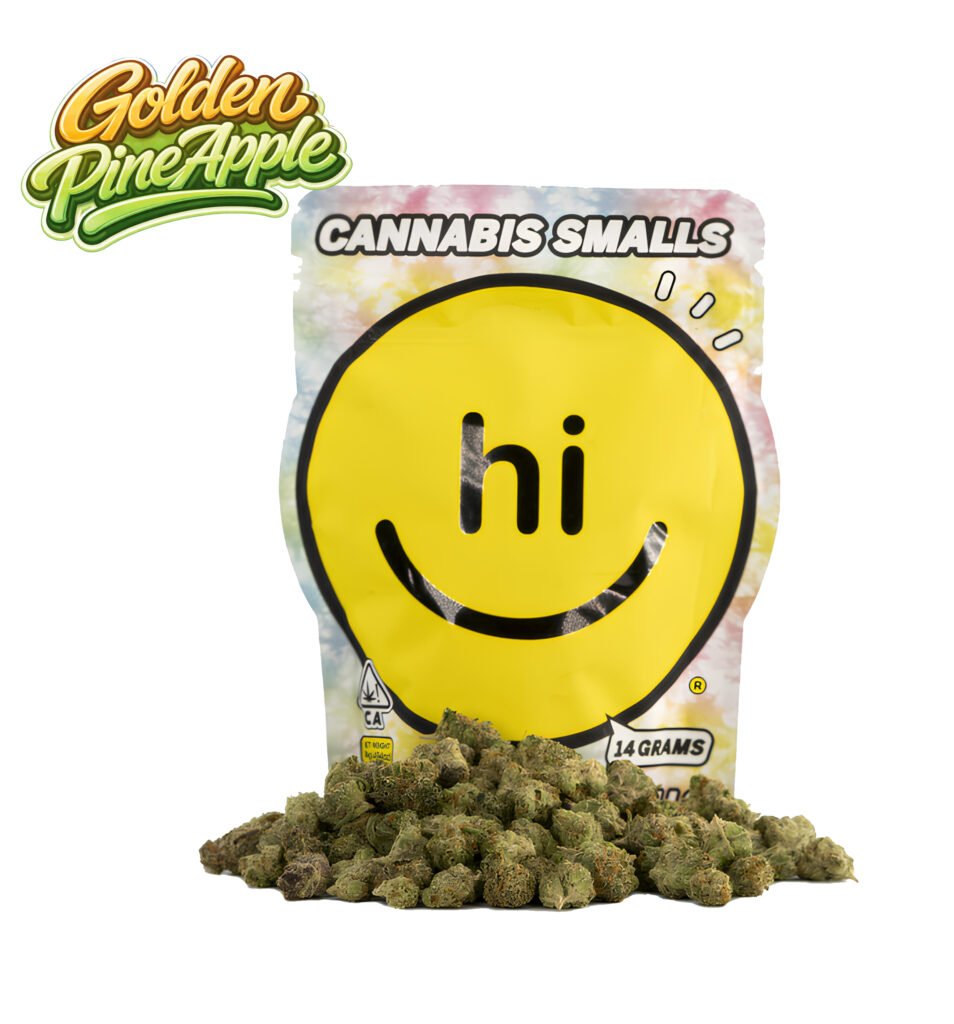 HI CANNA Flower Smalls Golden PineApple 14G sativa cannabis bag