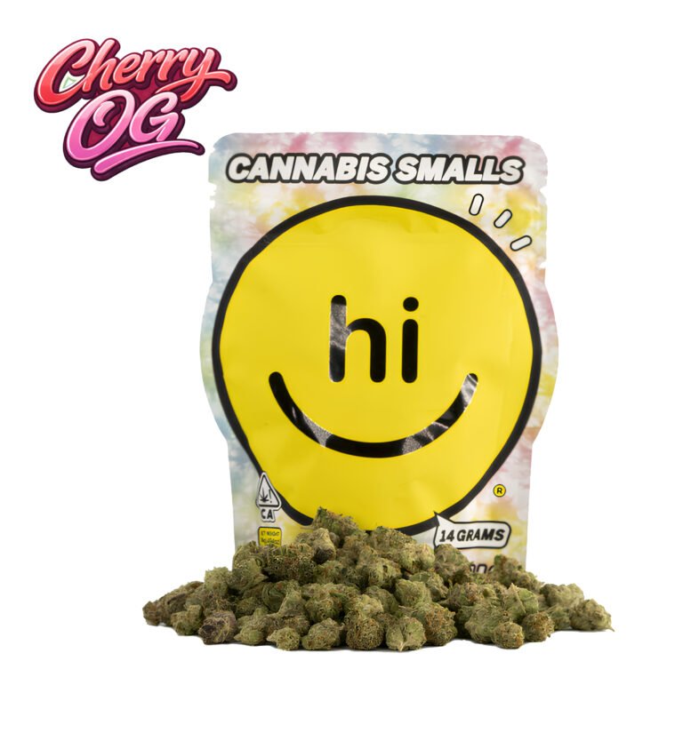 HICANNA Flower Smalls Cherry OG 14G hybrid cannabis bag