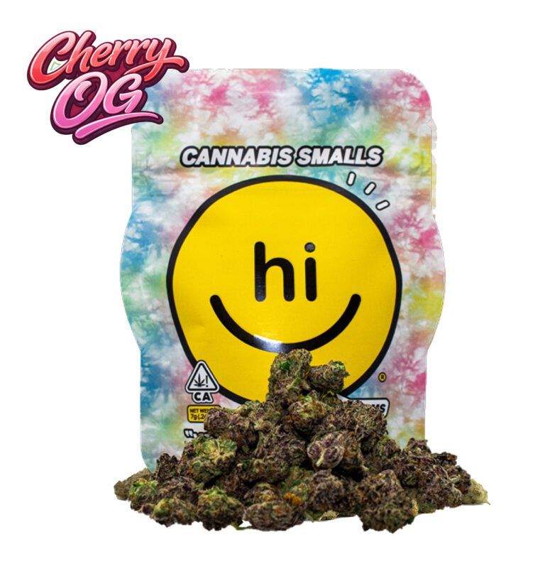 HI CANNA Flower Smalls Cherry OG 7G hybrid cannabis bag