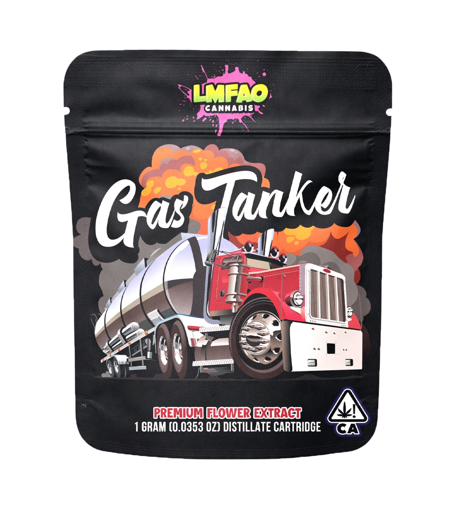 LMFAO Gas Tanker Vape Cartridge 1G LMFAO Gas Tanker Vape Cartridge 1G