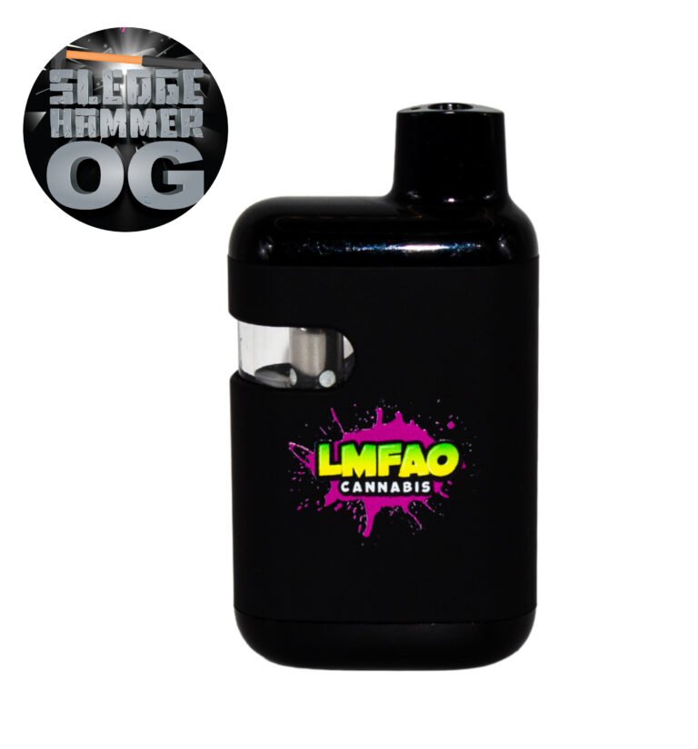 LMFAO Sledge Hammer OG 1g Cartridge A.I.O Indiica