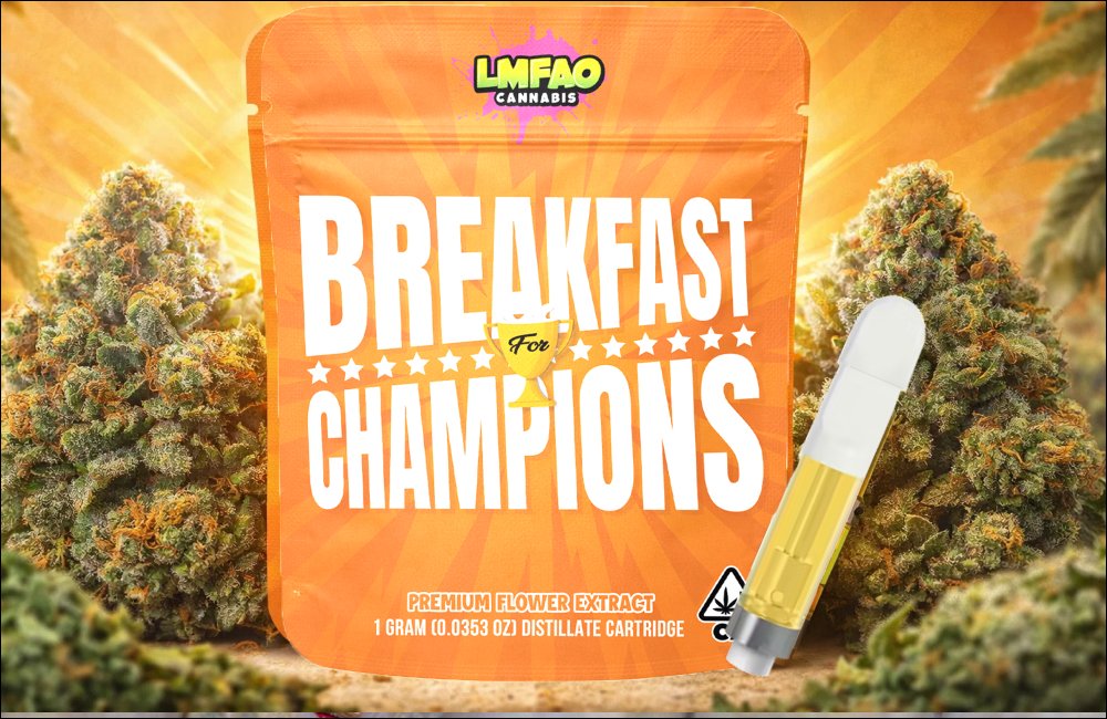 LMFAO Breakfast champions Vape Cartridge