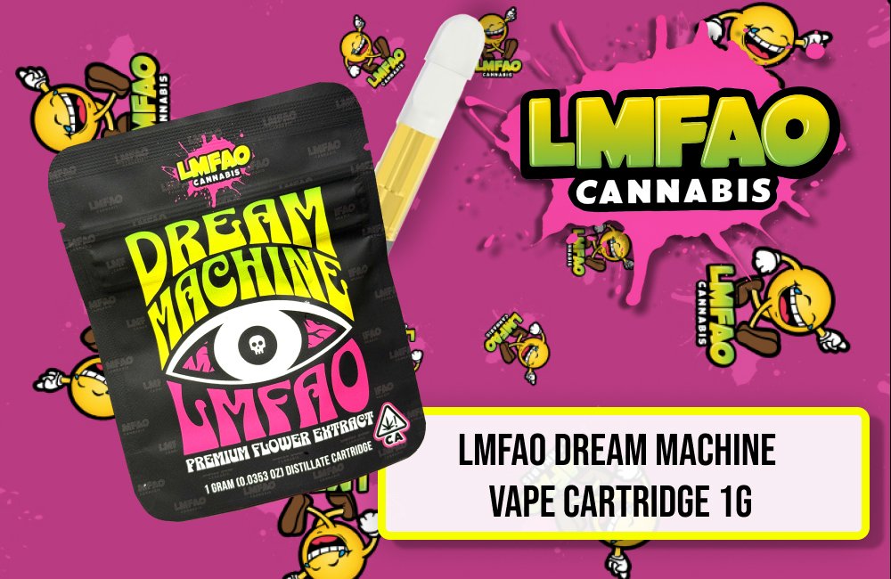 LMFAO Dream Machine Vape Cartridge 1G