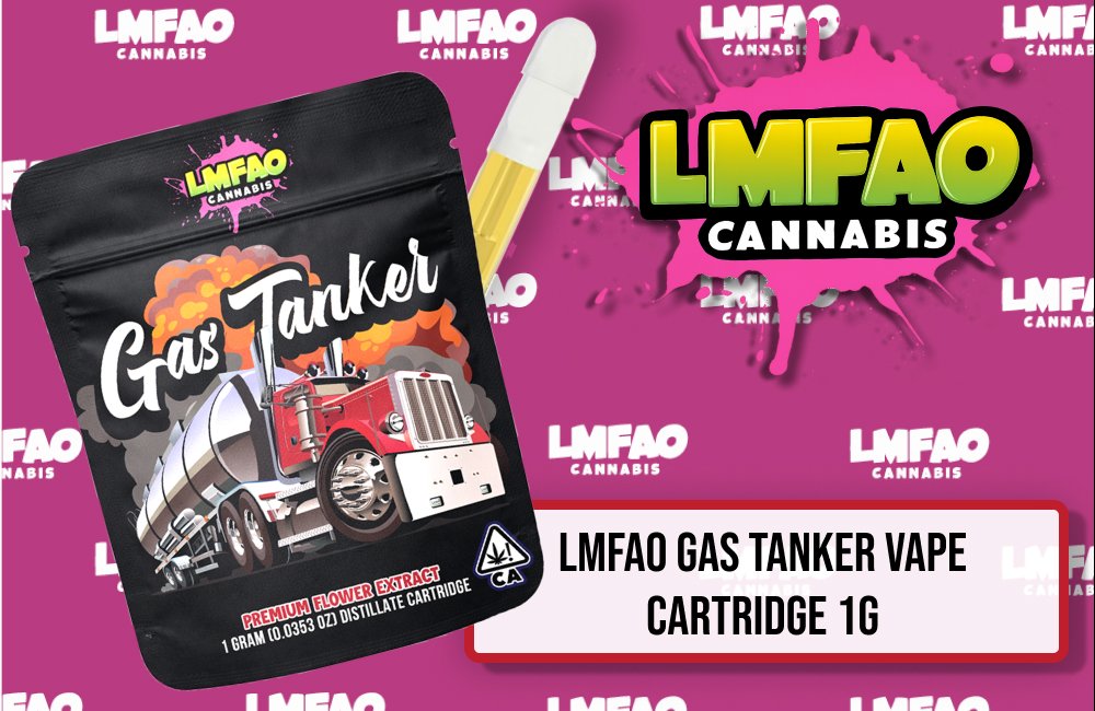 LMFAO Gas Tanker Vape Cartridge 1G